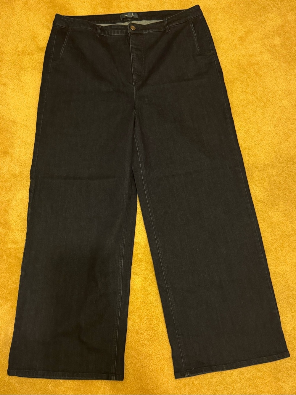 ModCloth Dark Blue High-Rise Jeans